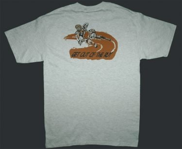 Get Out of the Rut Gray Tee