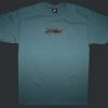 Splat Stonewashed Blue Tee Front